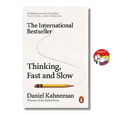 Sách - Thinking, Fast and Slow by Daniel Kahneman | Psychology / Self Help Nonfiction in English