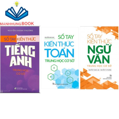 Sách: Sổ Tay Kiến Thức Ngữ Văn Trung Học Cơ Sở (TB)
