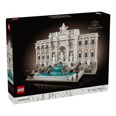 LEGO ARCHITECTURE 21062 Đồ Chơi Lắp Ráp Đài Phun Nước Trevi (1880 chi tiết)