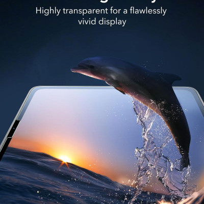 Miếng dán kính cường lực bảo vệ màn hình cho iPad Air 6 11 inch 2024 ESR Tempered-Glass Screen Protector - Hàng Chính Hãng