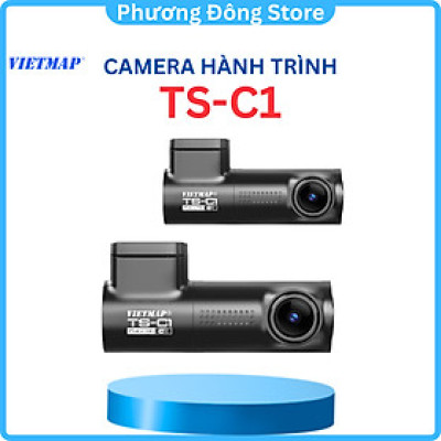 Camera Hành Trình Vietmap TS-C1 Full HD, Kết nối wifi ko dây, ghi hình vòng lặp - Hàng chính hãng