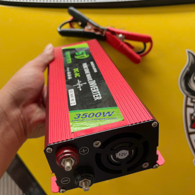 Bộ Biến Tần Kích 12V Lên 220V - 3500W Nhật Bản Inverter Sóng Sin Chuẩn – Loại Xịn, Siêu Bền ,