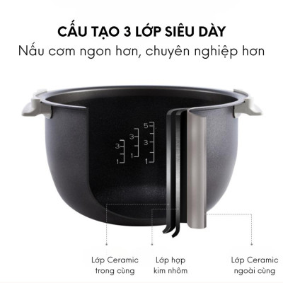 Nồi cơm điện tử Zojirushi NL-AAQ18-CA, dung tích 1.8L-820W, sản xuất tại Nhật Bản, bảo hành 3 năm | HÀNG CHÍNH HÃNG