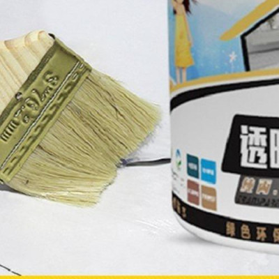 Keo Quét Chống Thấm Trong Suốt 1L Pure Acrylic 14X12Cm Tặng Kèm Cọ