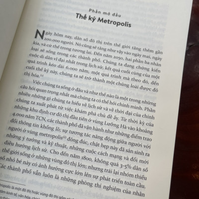 (Bìa cứng) METROPOLIS - Lịch Sử Phát Triển Đô Thị, Phát Minh Lớn Nhất Của Loài Người – Ben Wilson – Hoàng Đức Long dịch – Nhã Nam – NXB Thế Giới