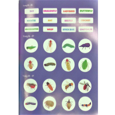 Bộ Song Ngữ 5 Cuốn Ứ Ừ Con Ghét (Việt-Anh) - Tập 5: Hóa Ra Côn Trùng Không Đáng Ghét, Mẹ Nhỉ?