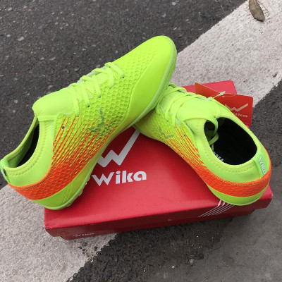 Đôi giày đá banh cao cấp Wikaâ Flash Xanh Chuối 2022