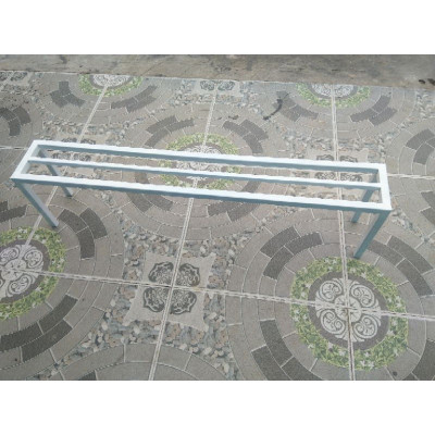 Kệ sắt kê chậu cây Dài 50,Rộng 15-20-25cm,Cao 10-15-20cm.hộp thép 14*14mm ( Hàng Chính Hãng )