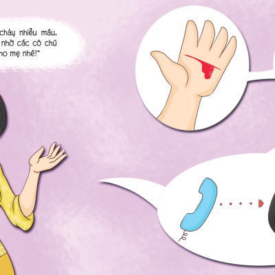 Sách Cho Bé - Để An Toàn Khi Ở Nhà Một Mình - Kĩ Năng Tự Bảo Vệ Mình - Phúc Minh Books