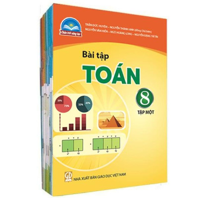 Sách - Sách Giáo Khoa Bộ Lớp 8 - Chân Trời - Sách Bài Tập (Bộ 11 Cuốn) (Chuẩn)