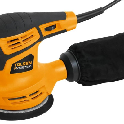 MÁY ĐÁNH BÓNG (CHÀ NHÁM) TRÒN 280W TOLSEN79565 - HÀNG CHÍNH HÃNG