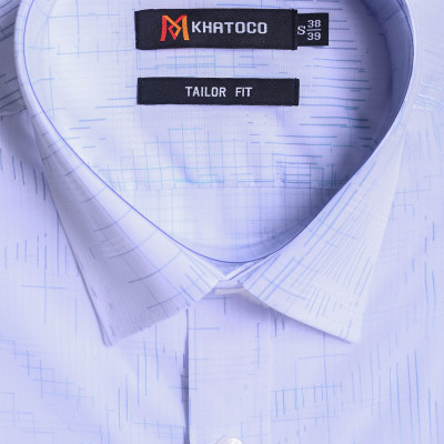 Áo sơ mi tay dài Khatoco VẢI TRE