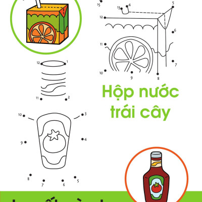 Sách - Rèn Luyện Kỹ Năng Cầm Bút Cho Trẻ - Nối Số Và Tô Màu