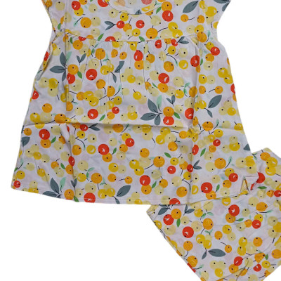 Combo 3 bộ tôn bé gái xinh xắn size 7-9 kg-giao màu ngẫu nhiên