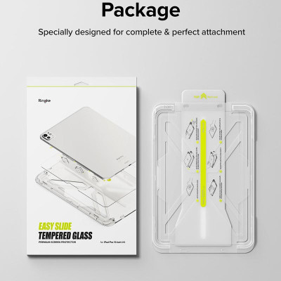 Dán màn hình cường lực dành cho iPad Pro 11" M4/Pro 13″ M4 RINGKE Easy Slide Tempered Glass - Hàng Chính Hãng