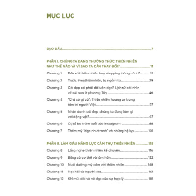 Vẻ Đẹp Của Cảnh Sắc Tầm Thường - Hay Vì Sao Chúng Ta Cần Thay Đổi Cách Thưởng Thức Thiên Nhiên? (Đặng Hoàng Giang) - Bìa Cứng