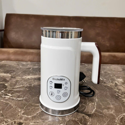 Máy tạo bọt sữa, cà phê, ca cao New Digital 5 trong 1 chuyên nghiệp thương hiệu Mỹ Biolomix BMF102E - Hàng nhập khẩu