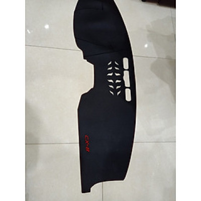 Thảm Taplo Da Cao Cấp vân carbon dành  cho xe Mazda Cx8 form 2019-2020