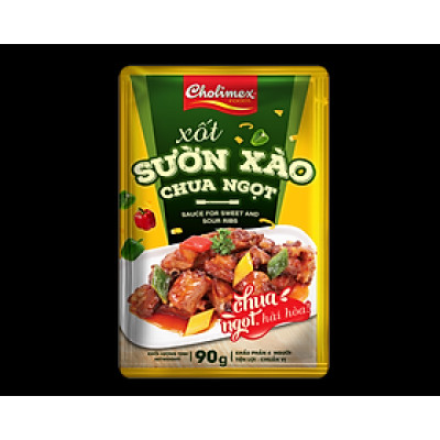Xốt sườn xào chua ngọt Cholimex - Gói 90g tiện lợi