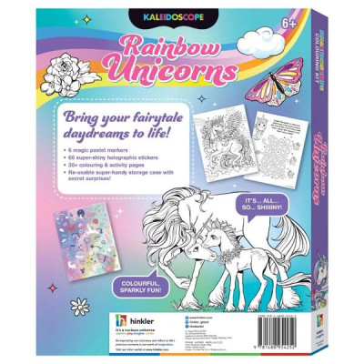 Kaleidoscope Colouring Kit Rainbow Unicorns 
