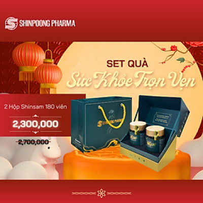 SET QUÀ SỨC KHỎE TRỌN VẸN - Shinpoong Pharma