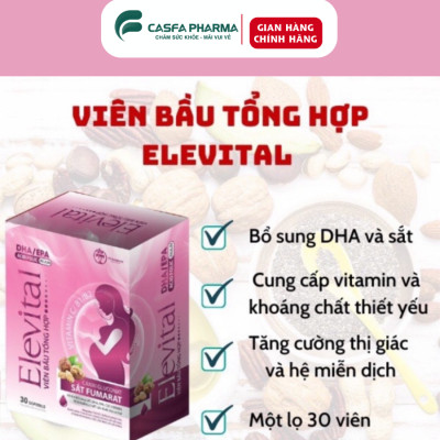 Combo vitamin tổng hợp cho bà bầu, bổ sung canxi, cho phụ nữ đang bầu và cho con bú