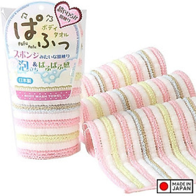 Khăn tắm kỳ lưng Yokozuna Puff 20x90cm - Made in Japan