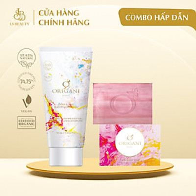Combo Kem Dưỡng Da Tay Origani + Xà Phòng Organic Nam Việt Quốc Cung Cấp Dưỡng Chất, Cấp Ẩm Và Hỗ Trợ Chữa Lành Vết Thương