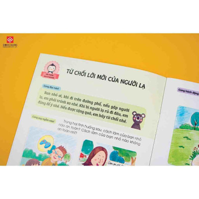 Sách - Kỹ năng tự bảo vệ bản thân cho trẻ 3 - 6 tuổi - Combo 4 Cuốn - Đinh Tị Books