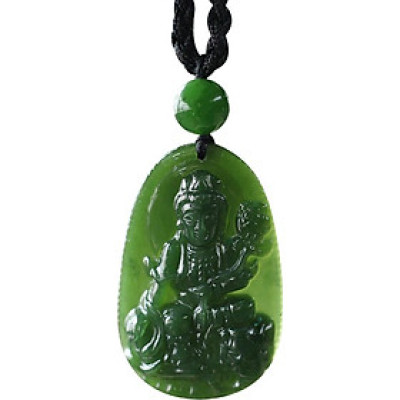 Mặt Dây Chuyển Phổ Hiền Bồ Tát Ngọc Bích Ngọc Quý Gemstones GA105