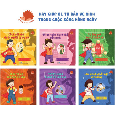 Sách Cho Bé - Để An Toàn Khi Ở Nhà Một Mình - Kĩ Năng Tự Bảo Vệ Mình - Phúc Minh Books