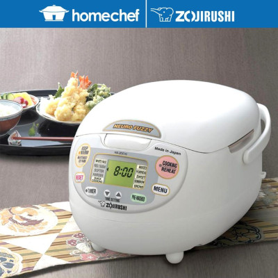 Nồi cơm điện tử Zojirushi 1.8L NS-ZAQ18-WZ, công suất 1000W, sản xuất tại Nhật Bản, bảo hành 1 năm | HÀNG CHÍNH HÃNG