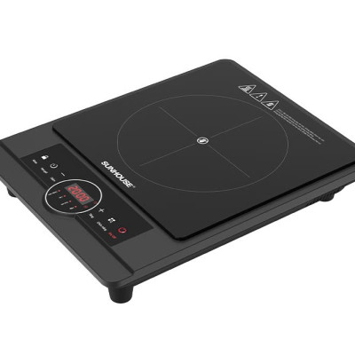 Bếp hồng ngoại Sunhouse SHD6012A - Công suất 2000W - Mặt kính pha lê - Chế độ hẹn giờ - Khóa trẻ em - Đa chức năng - Hàng chính hãng