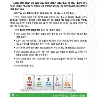 Sách Master Your Life - Làm Chủ Động Lực - BẢN QUYỀN