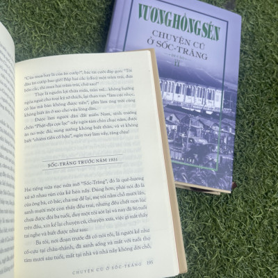 (trọn bộ 2 tập bìa cứng) VƯƠNG HỒNG SỂN - CHUYỆN CŨ SÓC TRĂNG -