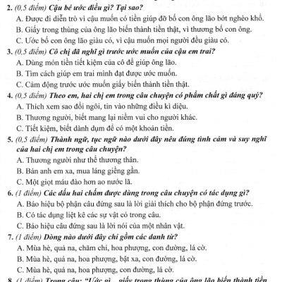 Bộ Đề Kiểm Tra Môn Tiếng Việt Lớp 4 - Tập 1 (Dùng Kèm SGK Kết Nối Tri Thức Với Cuộc Sống)_HA