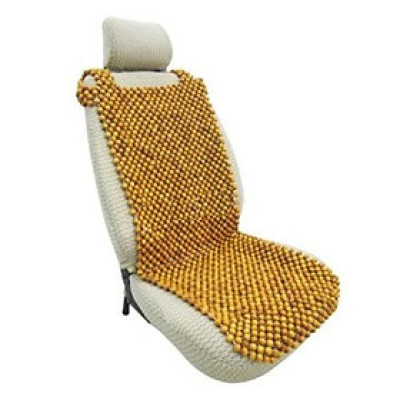 Đệm lót ghế ô tô hạt gỗ pơ mu