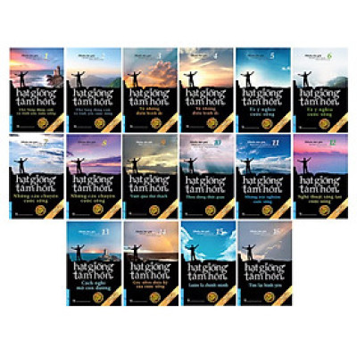 Combo Trọn Bộ Hạt Giống Tâm Hồn 16 Cuốn - First News