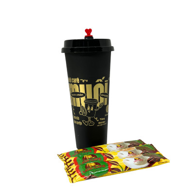 Combo 5 Hộp Cà Phê Muối Hạnh Nhân 10 Gói Hòa Tan -  LION CAFE - Thơm Ngon Sánh Quyện (Ly 10 gói*18 gram)