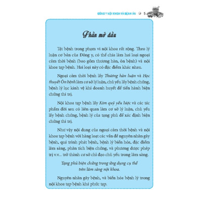 Sách - Đông y nội khoa và bệnh án (mềm)