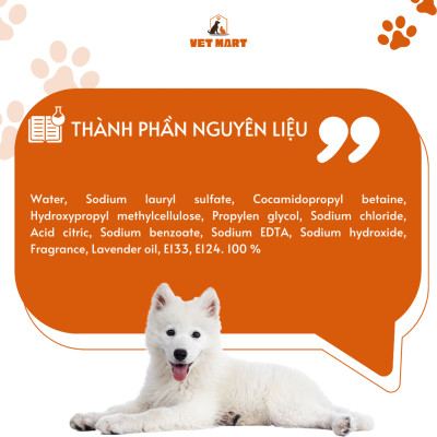 Sữa Tắm Charmie Oải Hương Cho Thú Cưng - Hương Thơm Bền Lâu 280ml_Fivevet