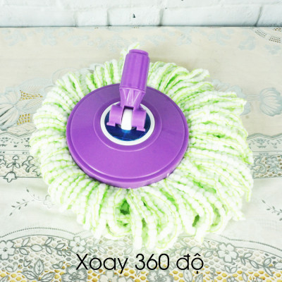 Combo 2 Bông Lau Nhà 360 Độ Phù Hợp Với Mọi Loại Cây - Giao màu ngẫu nhiên