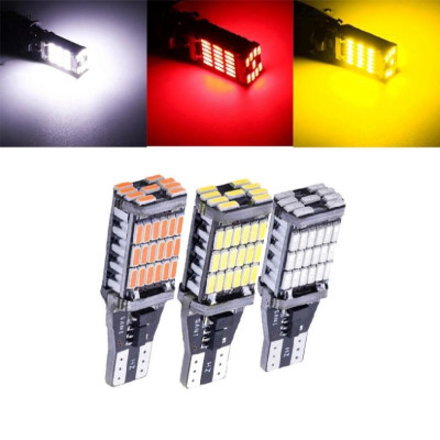 Đèn LED xi nhan ô tô T15 Bóng Đèn LED Lùi Xe Siêu Sáng T15 W16W 921 45 SMD 4014  cho ô-tô