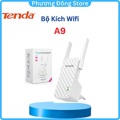 Bộ kích sóng Wifi Tenda A9 Wireless N300Mbps - Hàng chính hãng