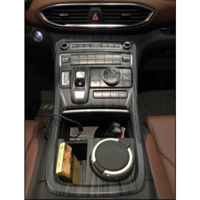 Ốp nội thất xe Hyundai Santafe 2021 - 2022 nhựa vân đá cao cấp