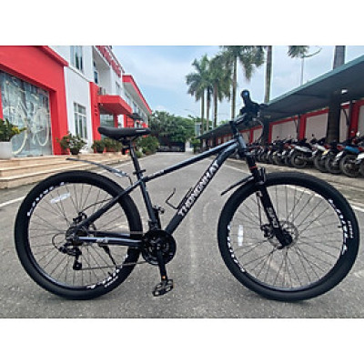 Xe đạp thể thao Thống Nhất SPD khung nhôm đi dây âm sườn, phù hợp với người cao từ 1m57 trở lên