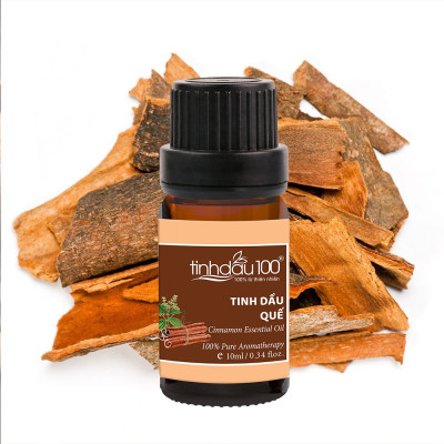 TINH DẦU QUẾ - HƯƠNG THƠM ÂM ÁP, KHỬ MÙI HÔI - 10ml