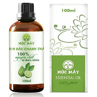Tinh dầu Chanh tươi (Chanh Thái) 100ml Mộc Mây - tinh dầu thiên nhiên nguyên chất 100% - chất lượng và mùi hương vượt trội - Có kiểm định
