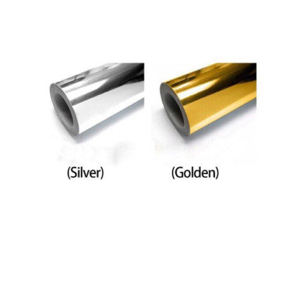 Decal trang trí ô tô chrome màu bạc/vàng tráng gương chống trầy dán xe cao cấp {Khổ lớn}