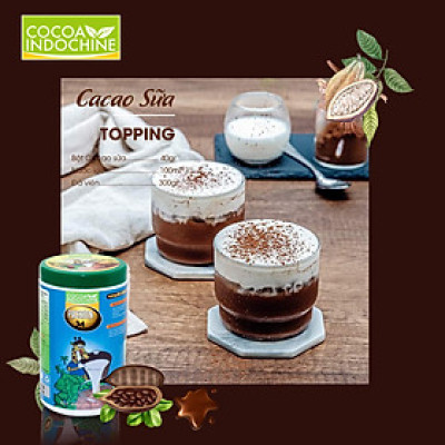 Bột Cacao Hòa Tan Passion 3 In 1 Cocoa Indochine - Hũ 400g